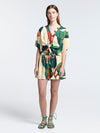 FICUS cropped shirt