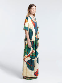 FICUS cropped shirt