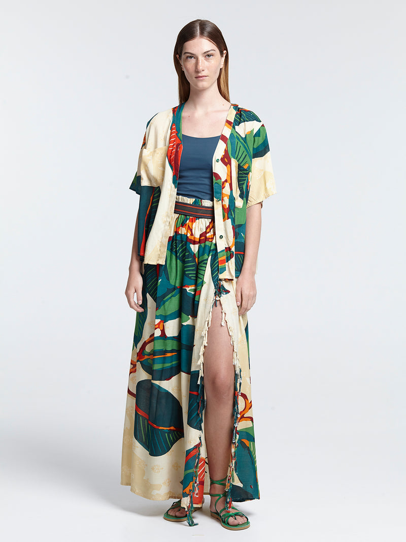 FICUS maxi pareo skirt