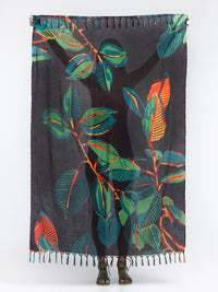 FICUS BLACK pareo sarong