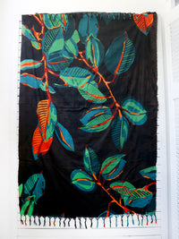 FICUS BLACK pareo sarong