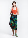 FICUS BLACK pareo sarong