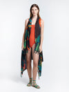FICUS BLACK pareo vest