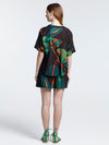 FICUS BLACK cropped shirt