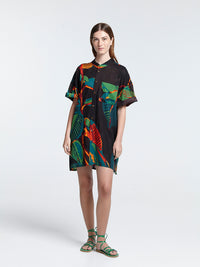 FICUS BLACK mao men shirt