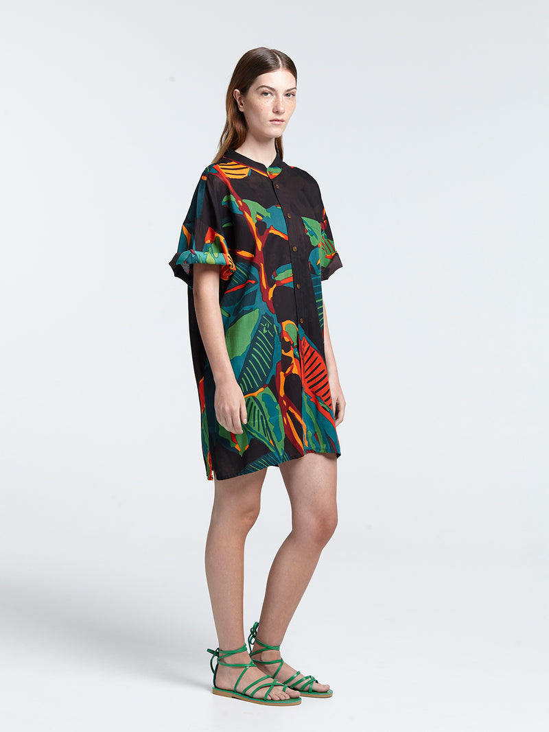 FICUS BLACK mao men shirt