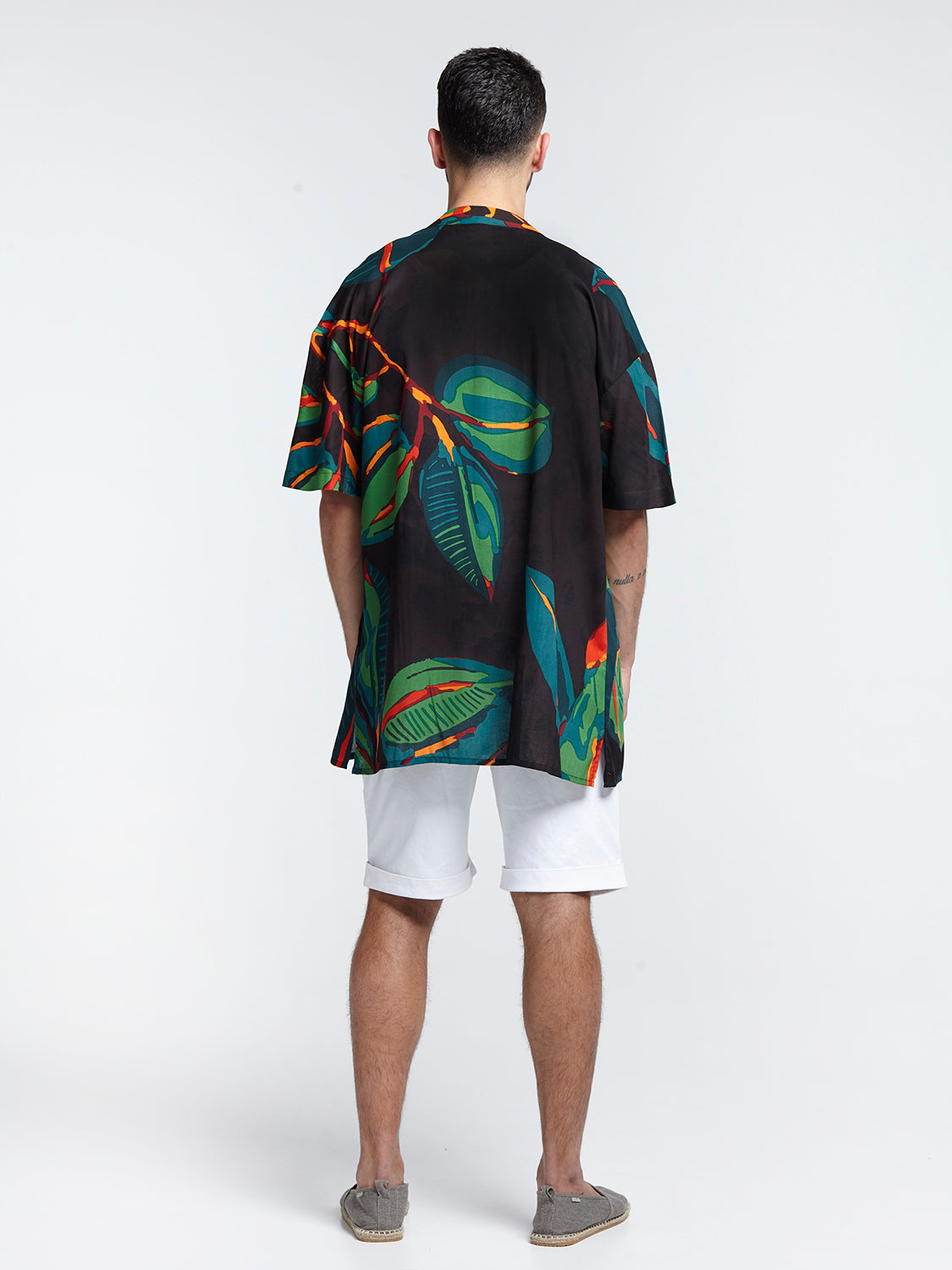FICUS BLACK mao men shirt