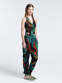 FICUS BLACK safari pants