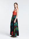 FICUS BLACK maxi pareo skirt