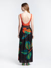 FICUS BLACK maxi pareo skirt