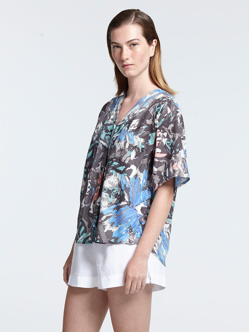 KALEIDOSCOPE cropped shirt