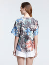 KALEIDOSCOPE cropped shirt
