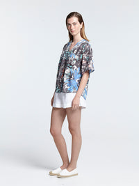 KALEIDOSCOPE cropped shirt