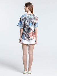 KALEIDOSCOPE cropped shirt