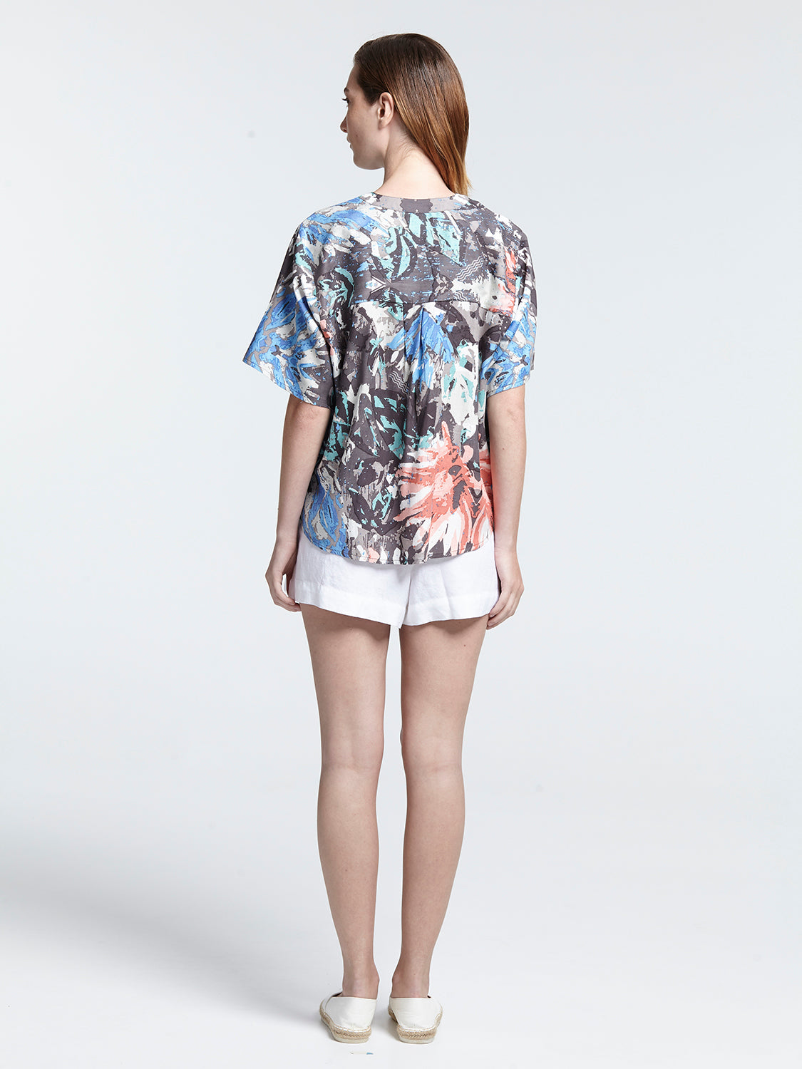 KALEIDOSCOPE cropped shirt