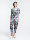 KALEIDOSCOPE cropped shirt