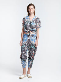 KALEIDOSCOPE cropped shirt