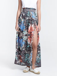 KALEIDOSCOPE maxi pareo skirt
