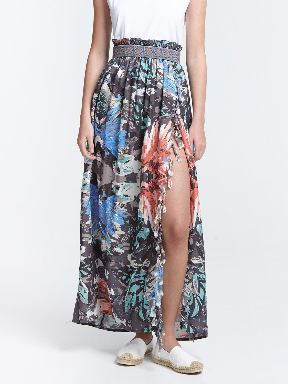 KALEIDOSCOPE maxi pareo skirt
