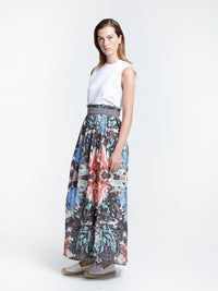 KALEIDOSCOPE maxi pareo skirt