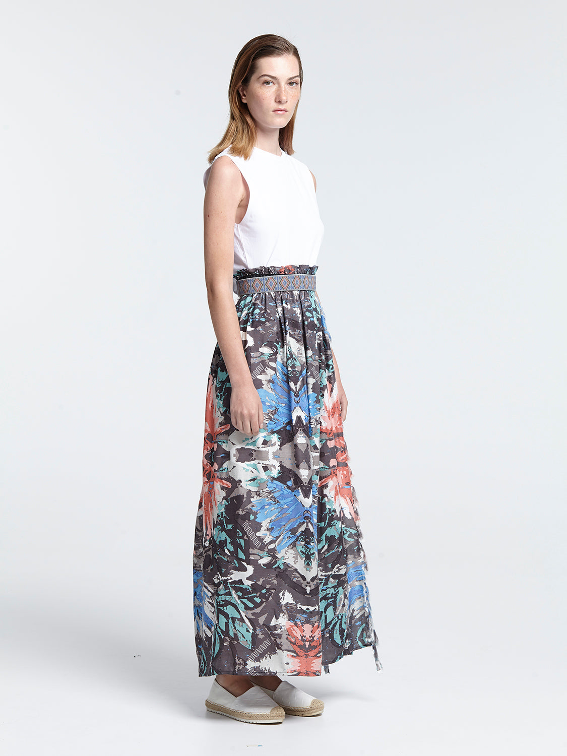 KALEIDOSCOPE maxi pareo skirt