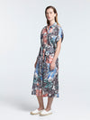 KALEIDOSCOPE sleeveless safari dress