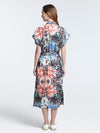 KALEIDOSCOPE sleeveless safari dress