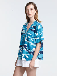 SALPARO cropped shirt