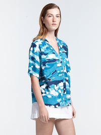 SALPARO cropped shirt