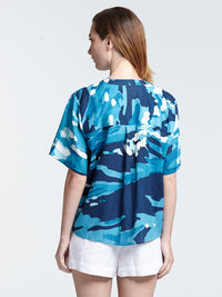 SALPARO cropped shirt