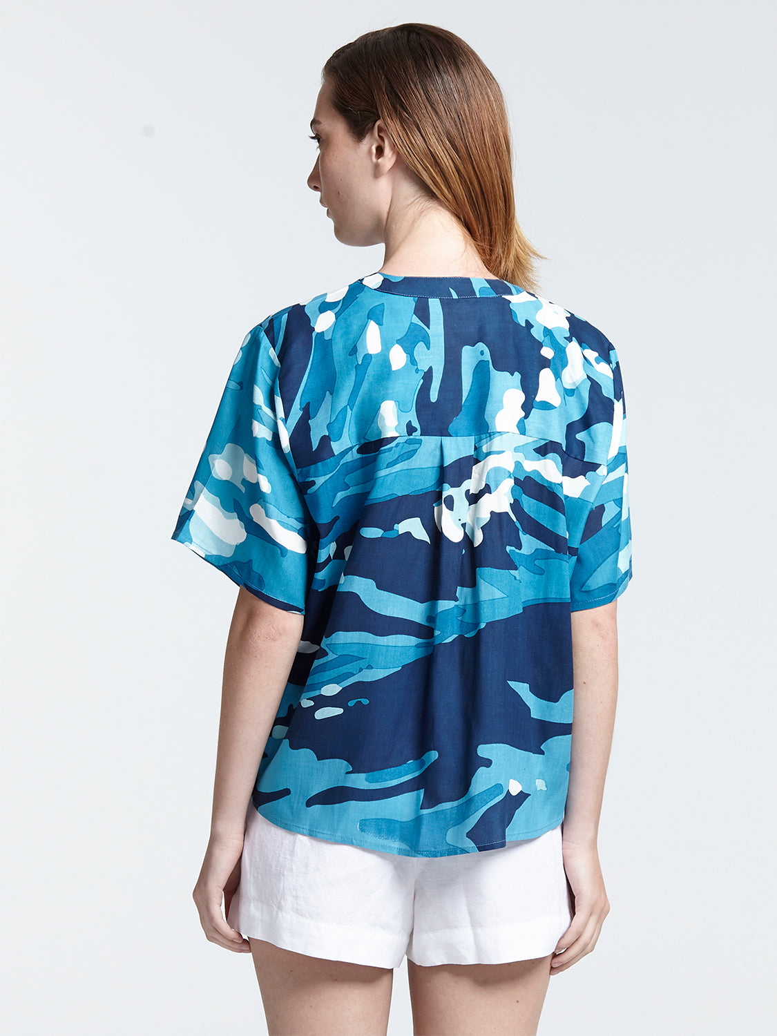 SALPARO cropped shirt