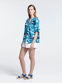 SALPARO cropped shirt