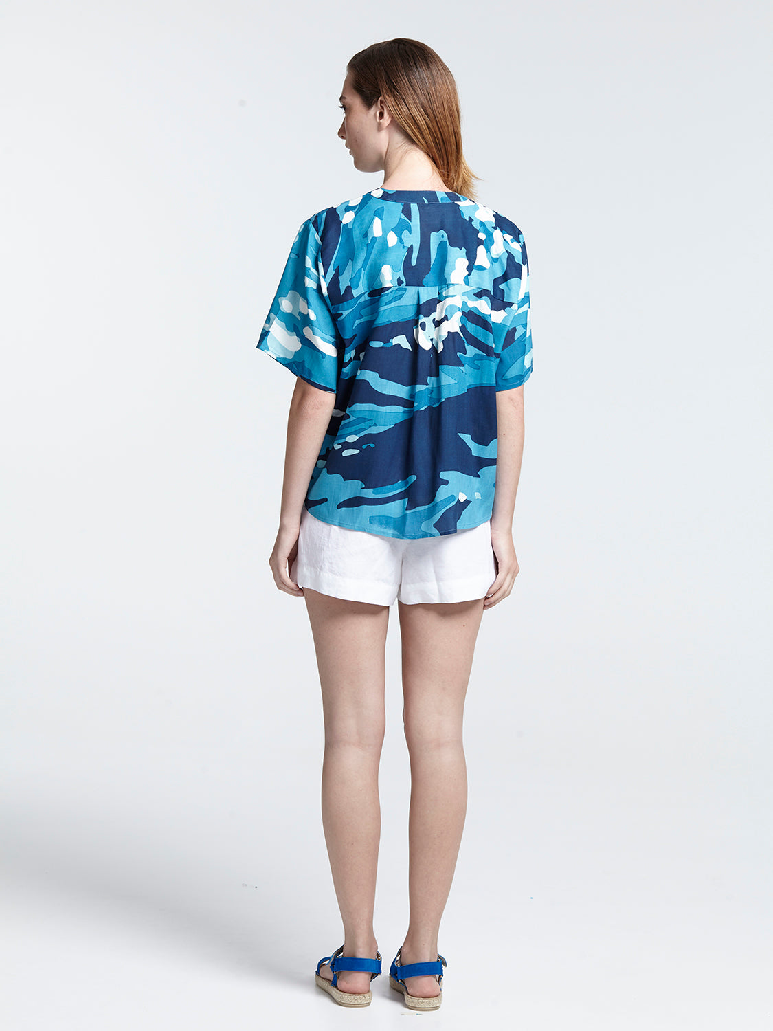 SALPARO cropped shirt