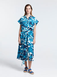 SALPARO sleeveless safari dress