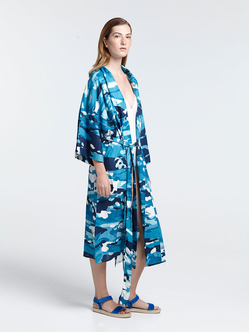 SALPARO kimono robe