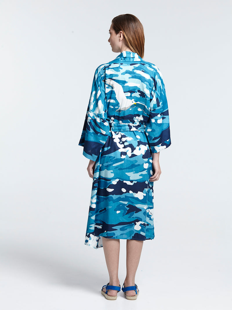 SALPARO kimono robe