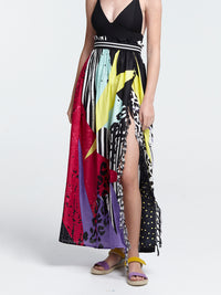 ZIGGY maxi pareo skirt