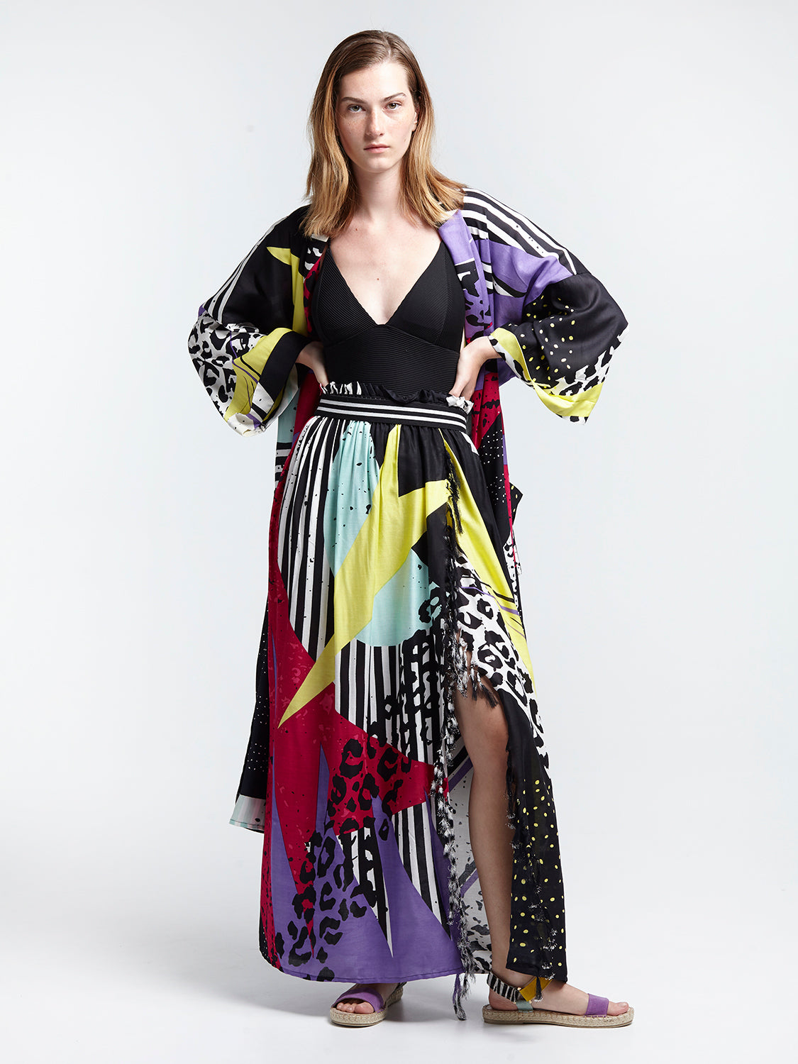 ZIGGY maxi pareo skirt