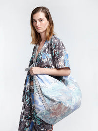BEACH DAY family bag - KALEIDOSCOPE print