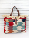 CARAVAN - TETRIS shoulder bag- ecru