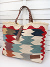 CARAVAN - TETRIS shoulder bag- ecru