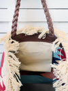 CARAVAN - TETRIS shoulder bag- ecru