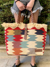 CARAVAN - TETRIS shoulder bag- ecru