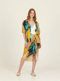 SIESTA cropped shirt