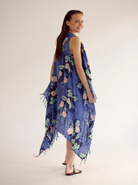 SUMMER BLOSSOM pareo vest