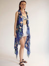 SUMMER BLOSSOM pareo vest