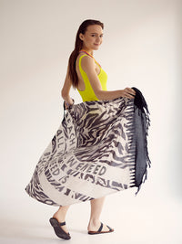 ALL WE NEED IS BEACH pareo sarong
