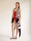 ALL WE NEED IS BEACH pareo vest
