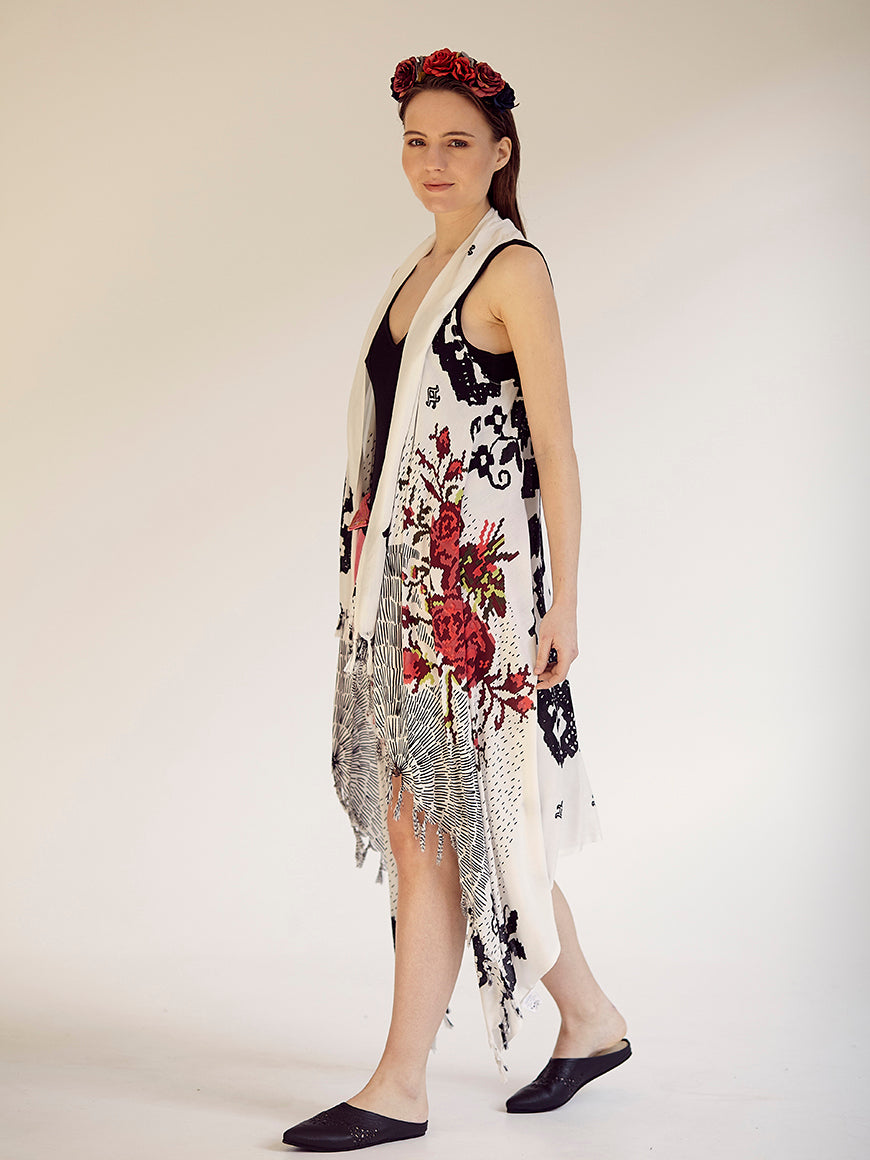 MEXICANA pareo vest