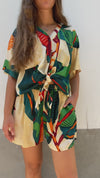 FICUS cropped shirt